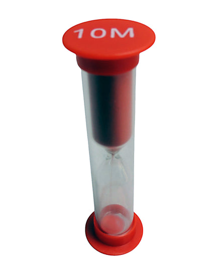 Sand Timer 10 Minutes Red