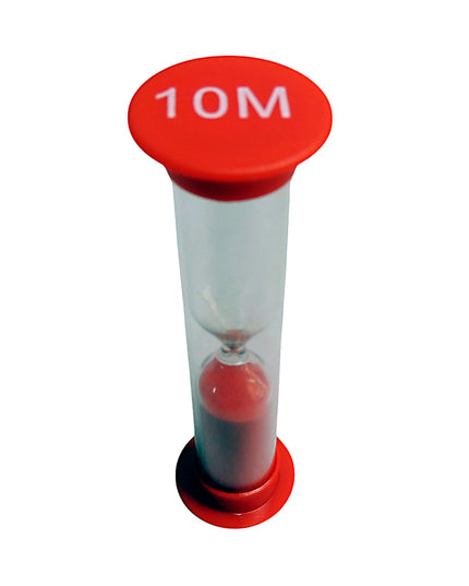 Sand Timer 10 Minutes Red