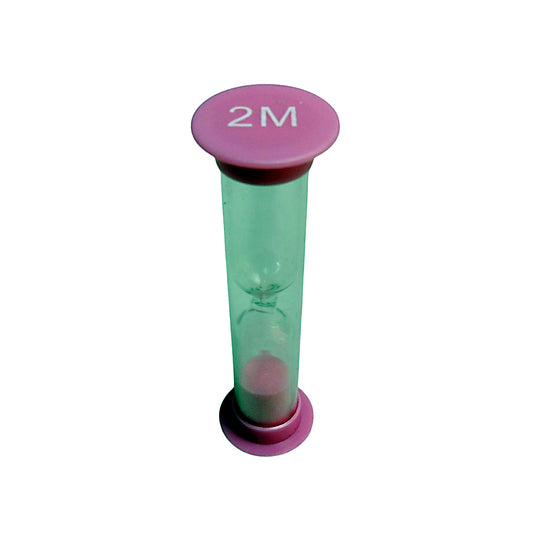 Sand Timer 2 Minutes Pink
