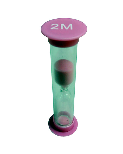 Sand Timer 2 Minutes Pink