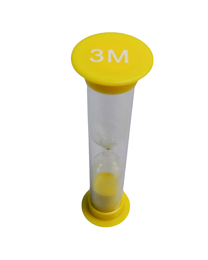 Sand Timer 3 Minutes Yellow