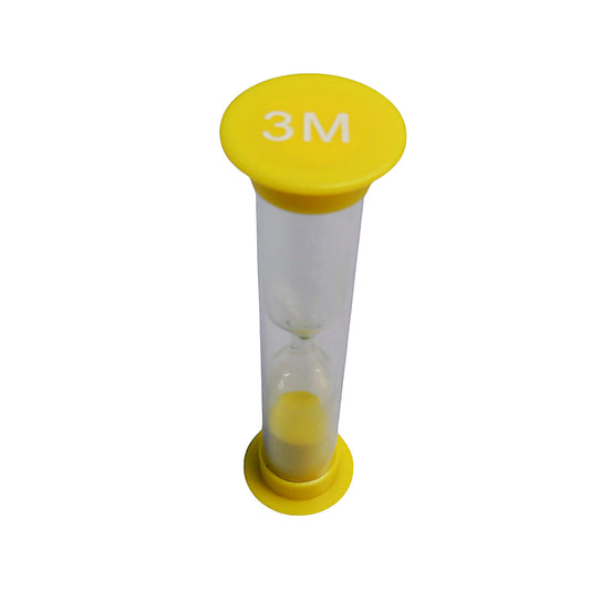 Sand Timer 3 Minutes Yellow