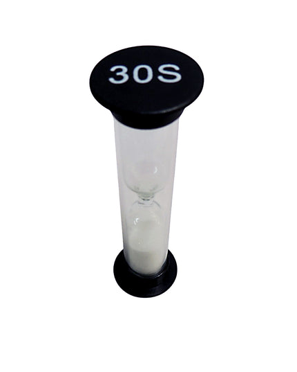Sand Timer 30 Seconds Black
