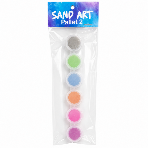 Sand Art Pallet 2 - 6 x 10g