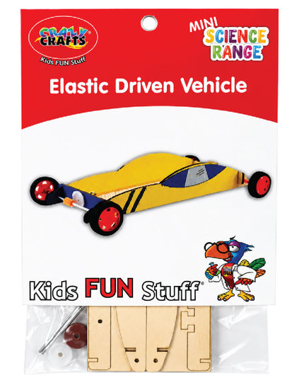 Science Kit - Elastic Driven Vehicle 2