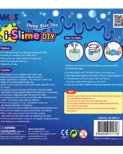 Science Kit - Slime DIY Deep Blue Sea 4