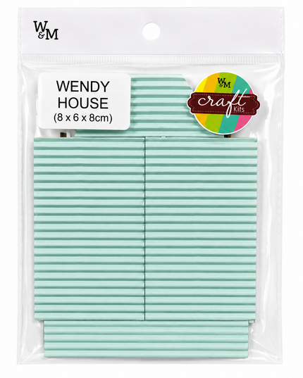 Craft Kit - Wendy House 8x6x8cm