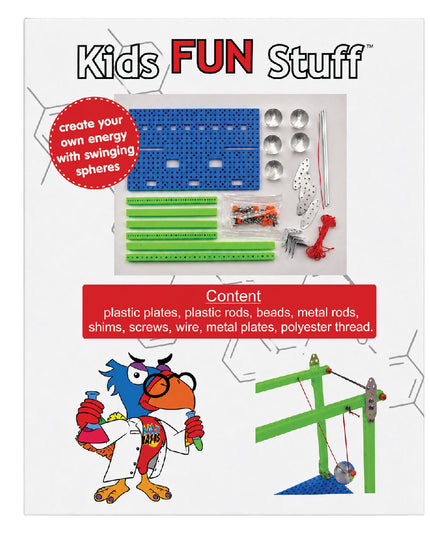Science Range Plus - Newton's Cradle Kit Box back 1