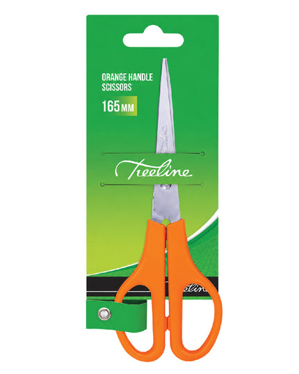 Scissor 165mm Ornage Handle - Treeline 1
