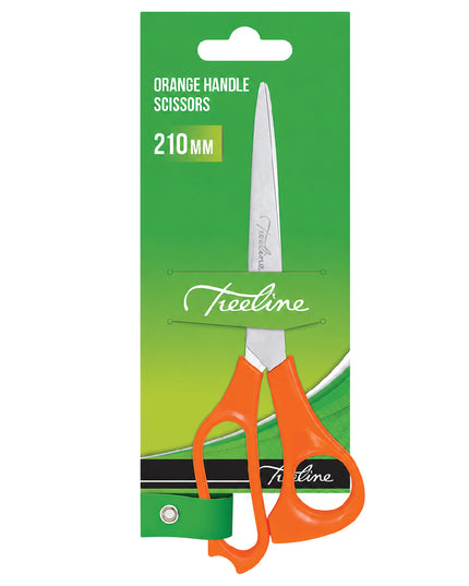 Scissor 210mm Orange Handle - Treeline 2
