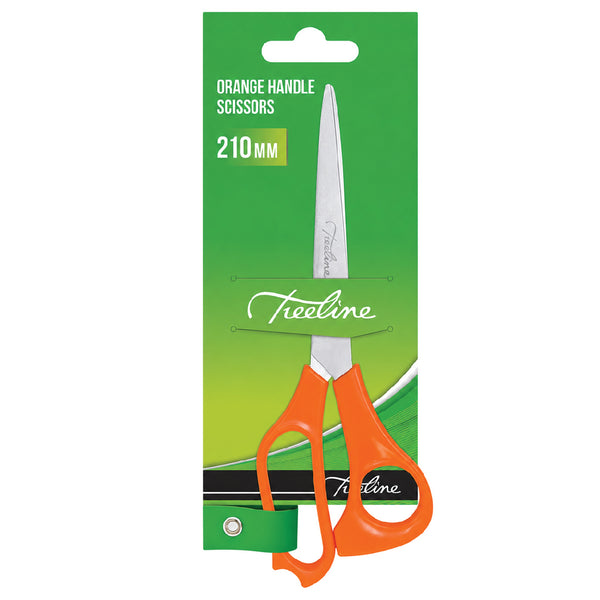 Scissor 210mm Orange Handle - Treeline 2