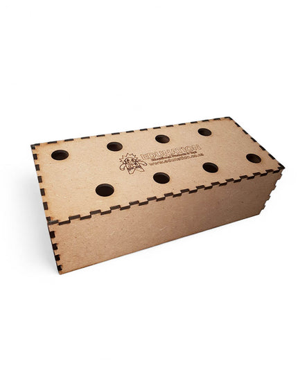 Scissors Holder - wooden 8 hole