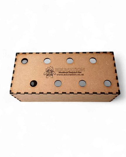 Scissors Holder - wooden 8 hole