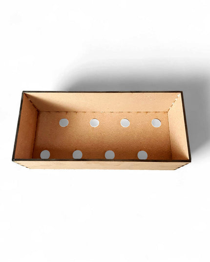 Scissors Holder - wooden 8 hole 