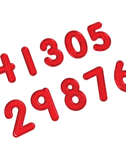 Sensory Numbers - Red 10 Piece