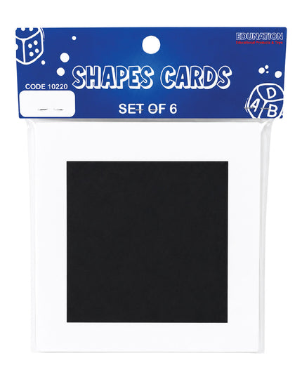 Shapes cards - Set of 6 4