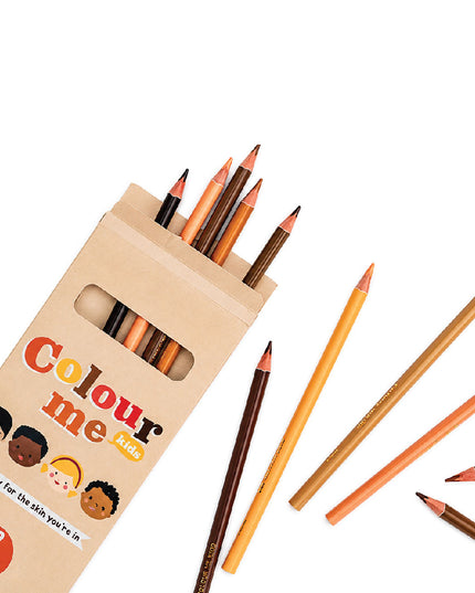 Skin Colour Pencils 12's - Colour Me 4