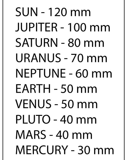 Solar System Project 10 per pak 4