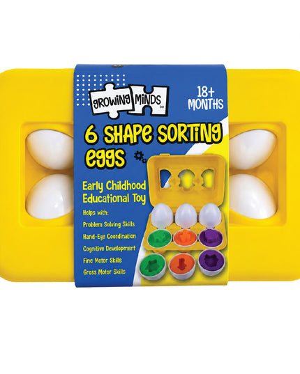 Sorting Eggs 6 Shapes 1