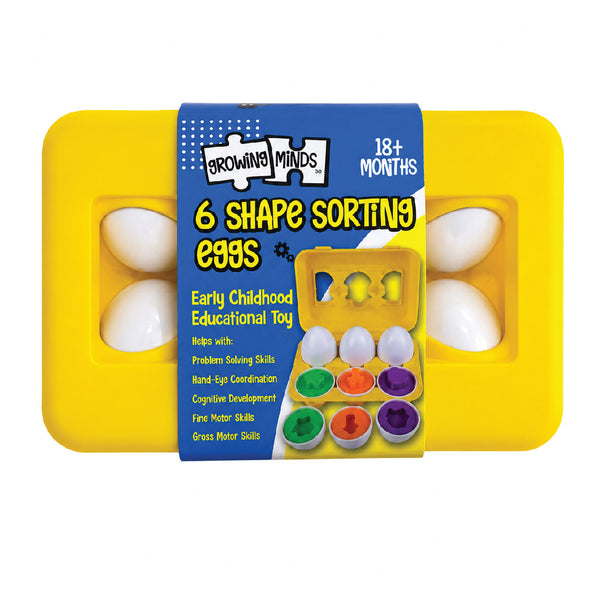 Sorting Eggs 6 Shapes 1