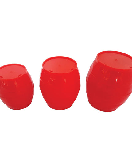 Stacking Barrel Set - Red