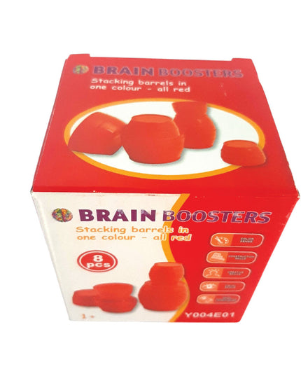 Stacking Barrel Set - Red