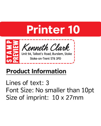 Stamp - Printer 10 4