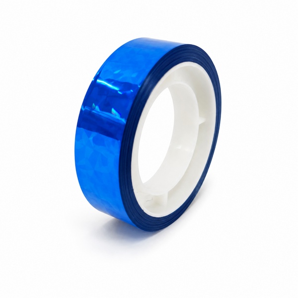 Stick Tape PRINTED - METALLIC 10mm x 10cm - Blue