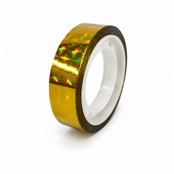 Stick Tape PRINTED - METALLIC 10mm x 10cm - Gold