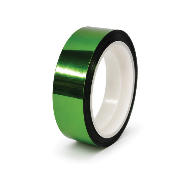 Stick Tape PLAIN METALLIC 10mm x 10cm-Green 1