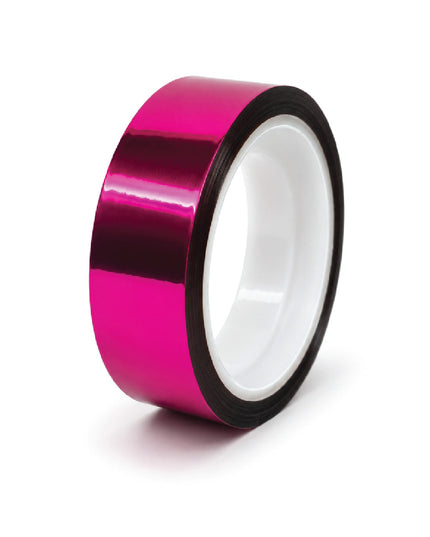 Stick Tape PLAIN METALLIC 10mm x 10cm - Pink 1