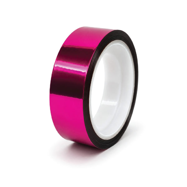 Stick Tape PLAIN METALLIC 10mm x 10cm - Pink 1