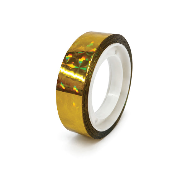 Stick Tape PRINTED - METALLIC 10mm x 10cm - Gold 1