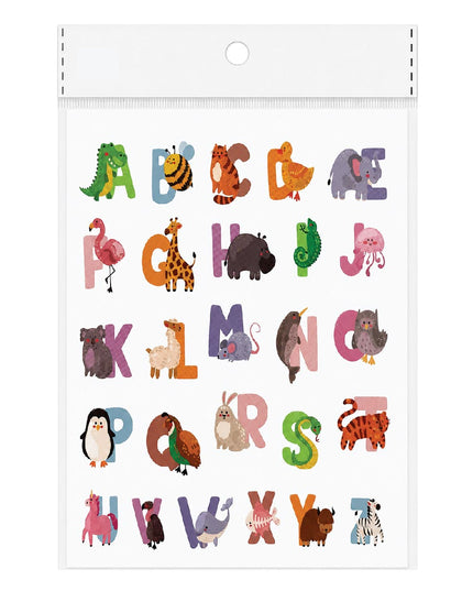 Sticker - Alphabet Animals 2