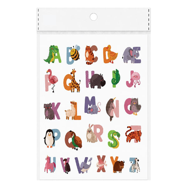 Sticker - Alphabet Animals 2