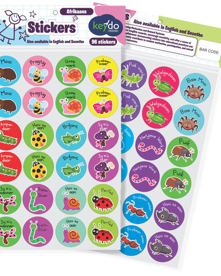 Teachers Stickers - Arikaans - Insects