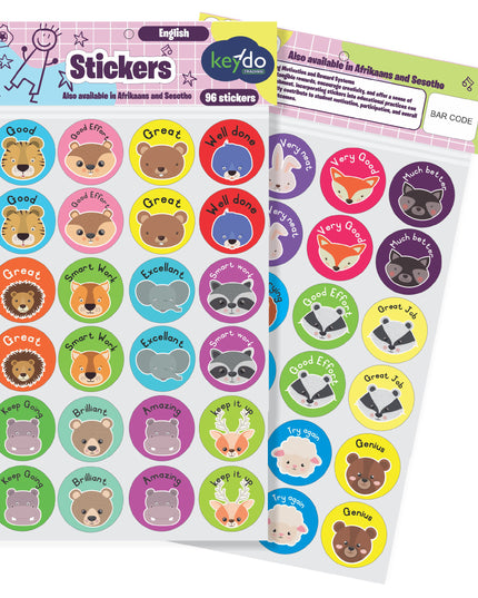 Teachers Stickers - English - Animals