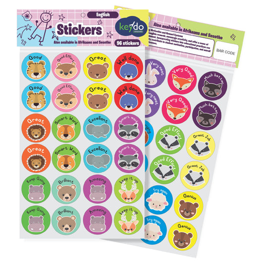 Teachers Stickers - English - Animals