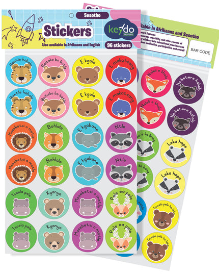 Teachers Stickers - Sesotho - Animals