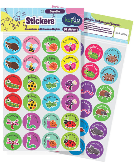 Teachers Stickers - Sesotho - Insects
