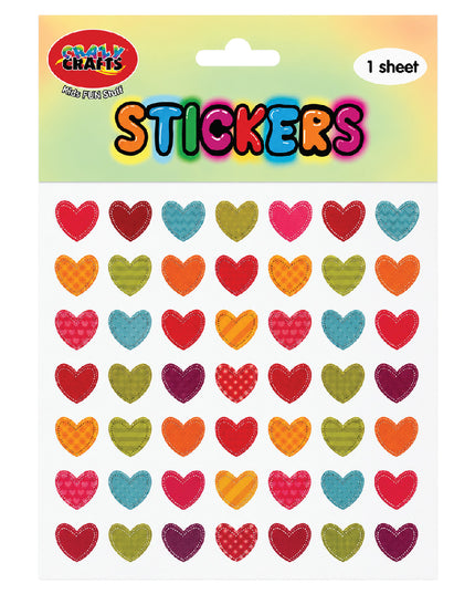 Stickers - Colourfull Hearts 1