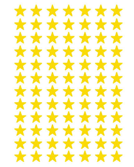 Stickers - Stars Neon Lime - 168's 4