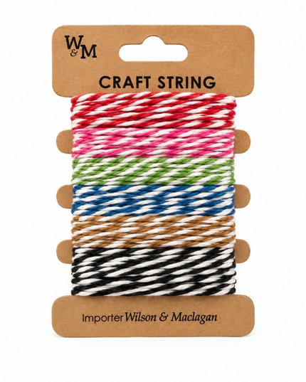 String Assorted Colours 6 x 2m