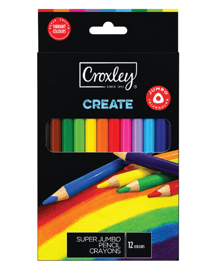 Super Jumbo Pencil 12's - Croxley 1