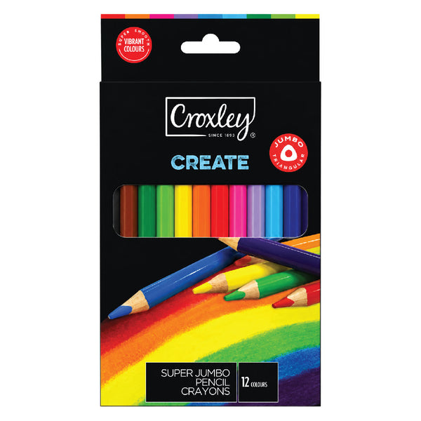 Super Jumbo Pencil 12's - Croxley 1