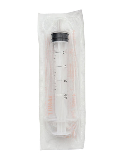 Syringe Disposable 20ml packed