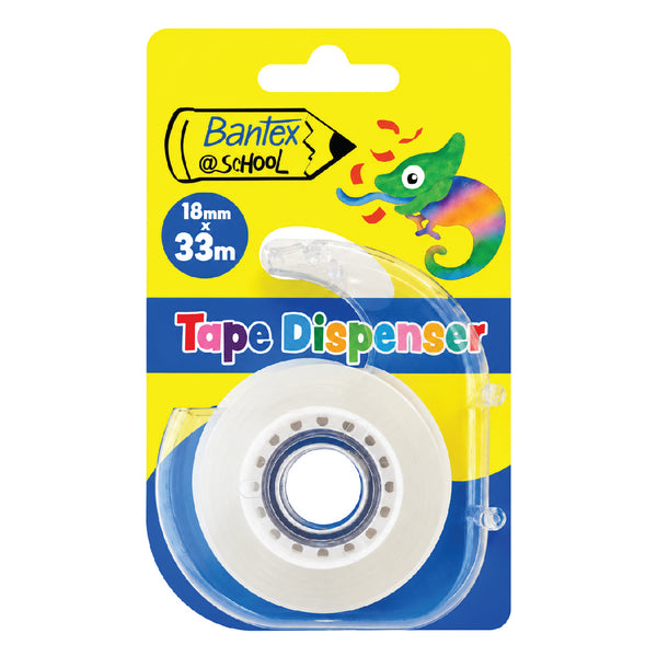 Tape Dispenser Bantex Clear 18mmx33m 2