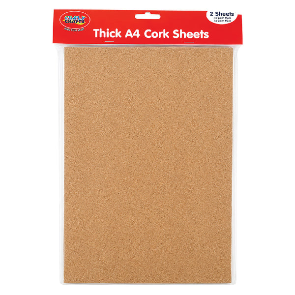 Thick A4 Cork Sheets 2