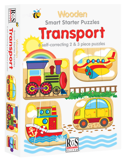 Puzzle - Smart Starter 2&3 pieces Transport