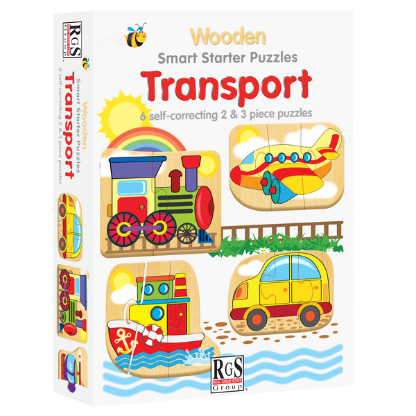 Puzzle - Smart Starter 2&3 pieces Transport